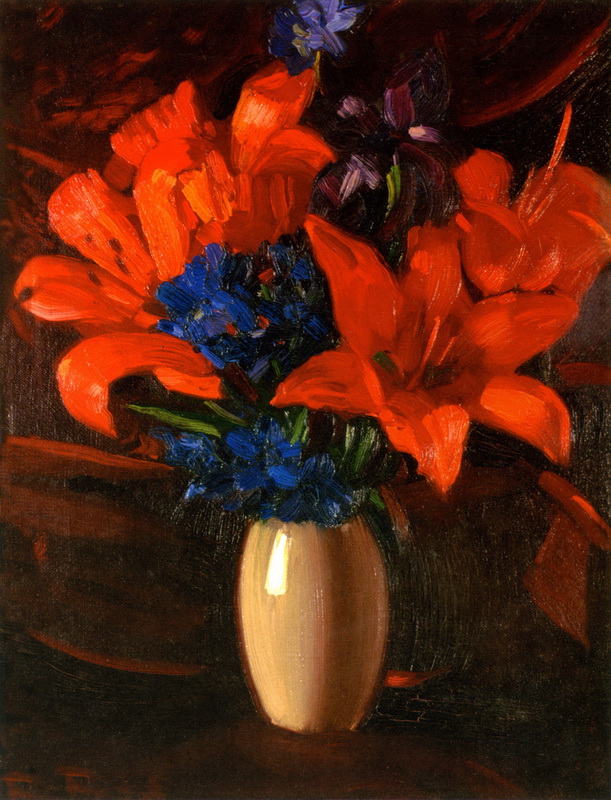 Lilies by Svetoslav Roerich. 1938